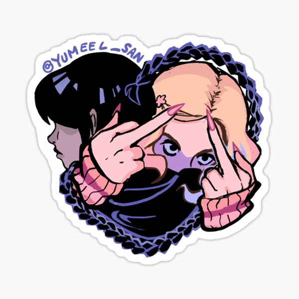 Copie de Wednesday Sticker
