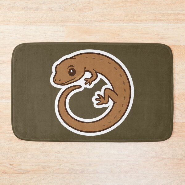 Item preview, Cute Brown Skink Curled Into a Circle designed and sold by JustB Stylin'.
