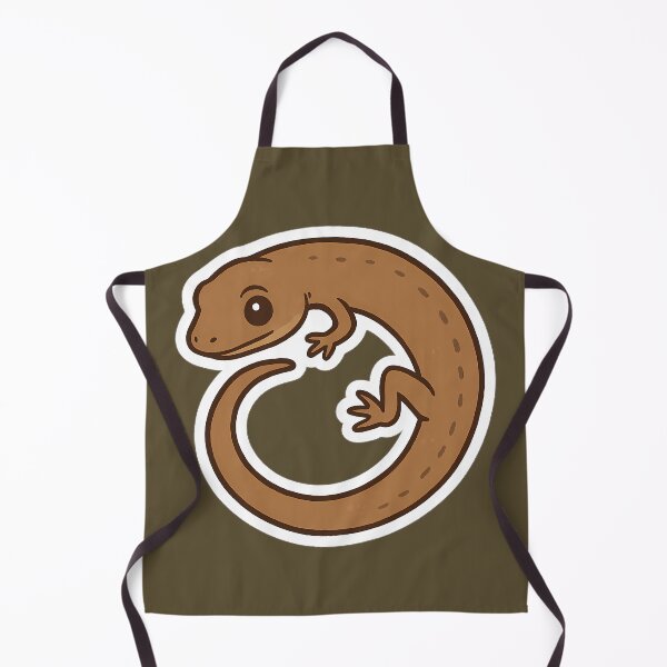 Item preview, Cute Brown Skink Curled Into a Circle designed and sold by JustB Stylin'.