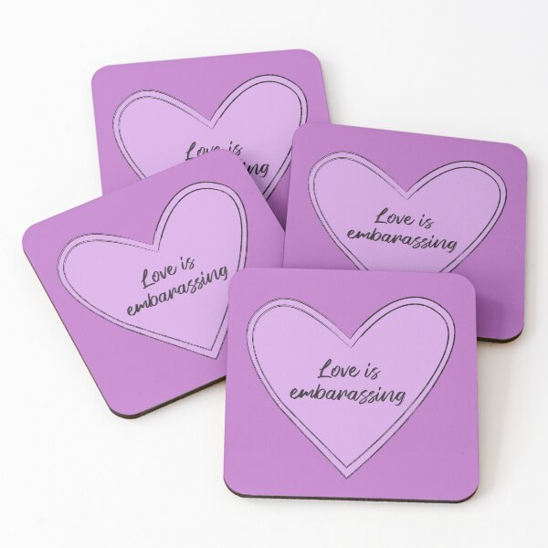 Item preview, love is embarassing designed and sold by liminalmood.