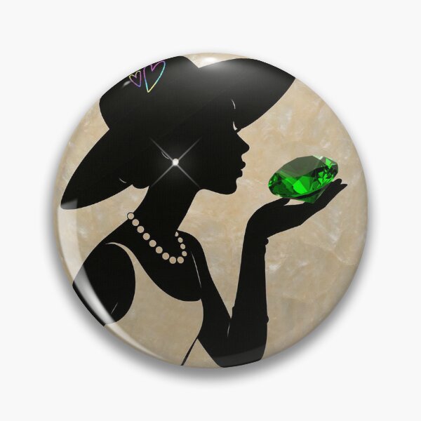 Item preview, Precious Stones into Digital Art Ladies Line Emeralds designed and sold by QuasarDigitalSurrealism.