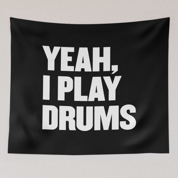 Item preview, Yeah I Play Drums Funny Drummer 	 For Drum Players  	 designed and sold by lrzrdyxjy40.