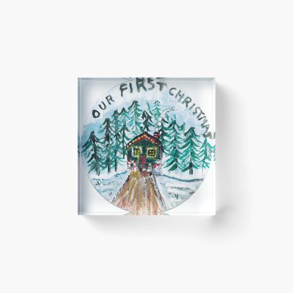 Item preview, Our First Christmas designed and sold by Misfitcane.