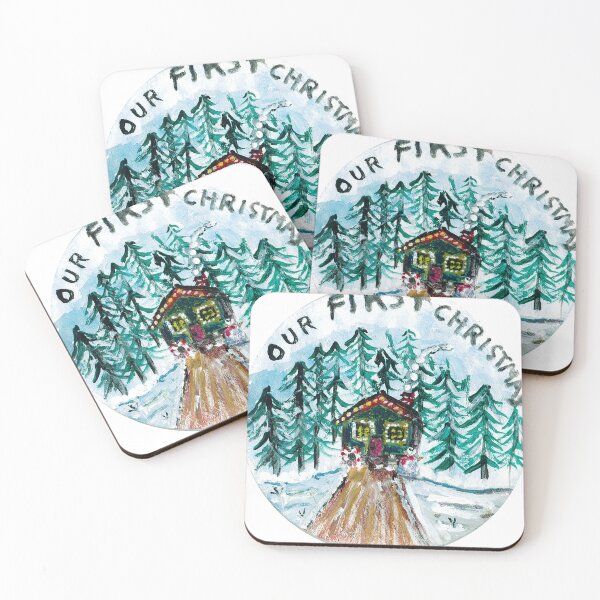 Item preview, Our First Christmas designed and sold by Misfitcane.