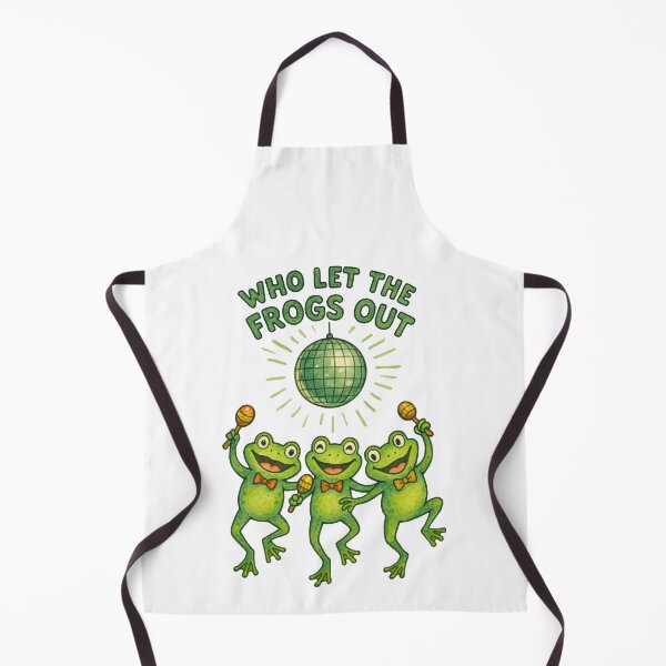 Item preview, Funny Who Let The Frogs Out Frog designed and sold by TeeARTHY.