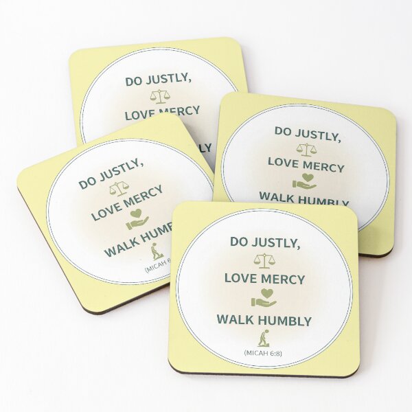 Item preview, Do Justly Love Mercy Walk Humbly Bible Quote Design. designed and sold by loveandlightrb.