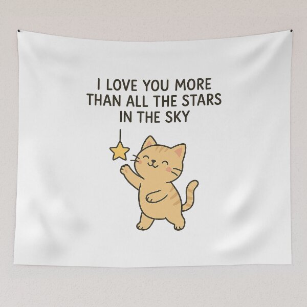 Item preview, ALL THE STARS designed and sold by Meowdy Partner.