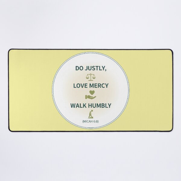 Item preview, Do Justly Love Mercy Walk Humbly Bible Quote Design. designed and sold by loveandlightrb.