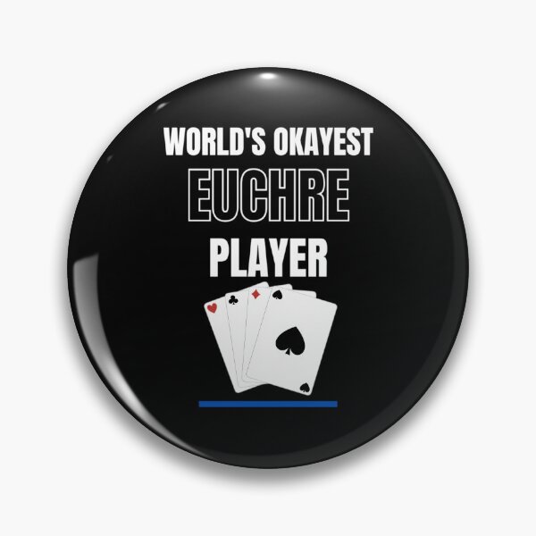Item preview, Worlds Okayest Euchre Player Card Games  	 designed and sold by yflzyvfqob22.