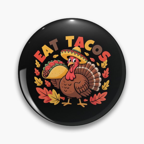 Item preview,  Thanksgiving Day Turkey Eat Tacos Mexican Turkey Boys Kids designed and sold by ZACK ART.