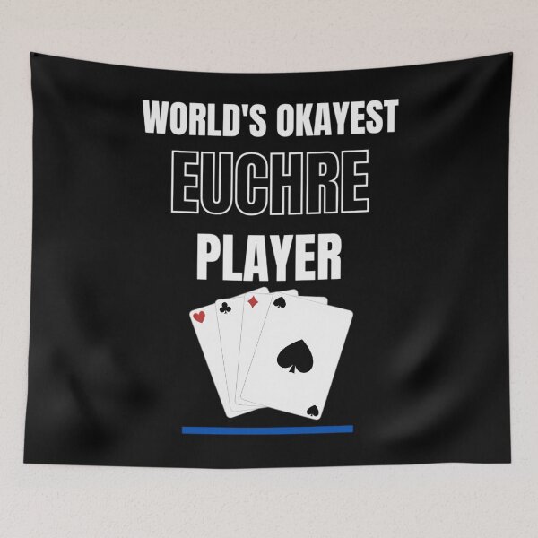 Item preview, Worlds Okayest Euchre Player Card Games  	 designed and sold by yflzyvfqob22.