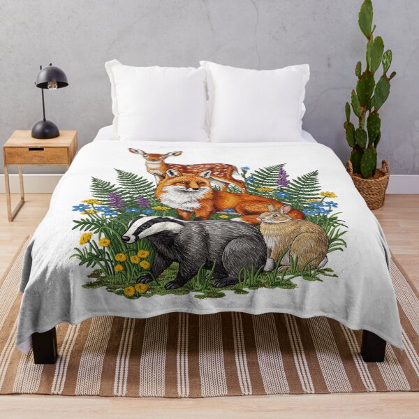 Item preview, Woodland Animals Cozy Forest designed and sold by TeeARTHY.