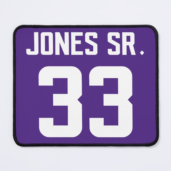 Item preview, Aaron Jones Sr. #33 (Vikings) designed and sold by Turnstile Sports.