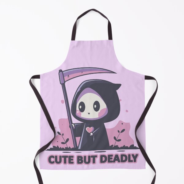 Item preview, Cute but Deadly – Pastel Grim Reaper Kawaii Design designed and sold by drizzd.