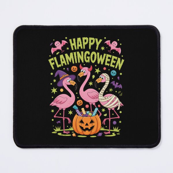 Item preview, Happy Flamingoween Scary Flamingo Funny Halloween designed and sold by Turbotine.