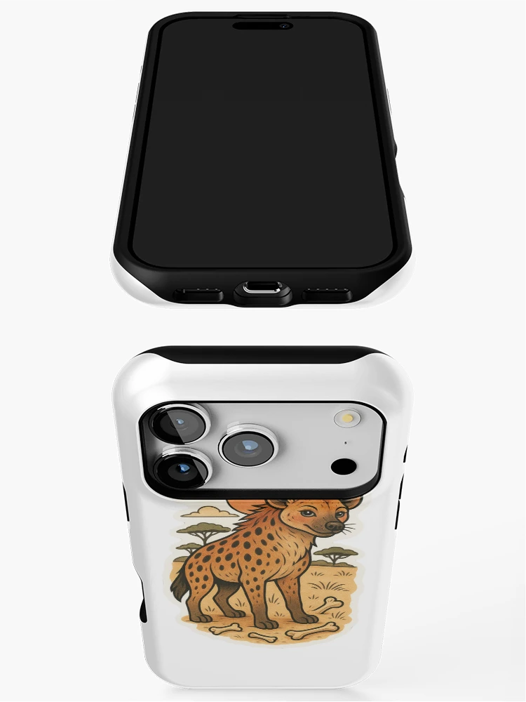 Thumbnail 3 of 4, iPhone Case, Hyena designed and sold by RGreen101.
