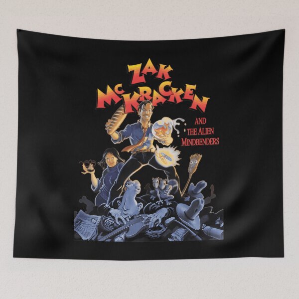 Item preview, Zak McKracken and the Alien Mindbenders  	 designed and sold by tgytnxfrtqm40.