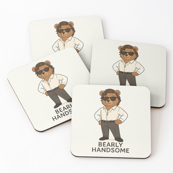 Item preview, Stylish bear gentleman in sunglasses, confident and handsome. designed and sold by Darklibra.