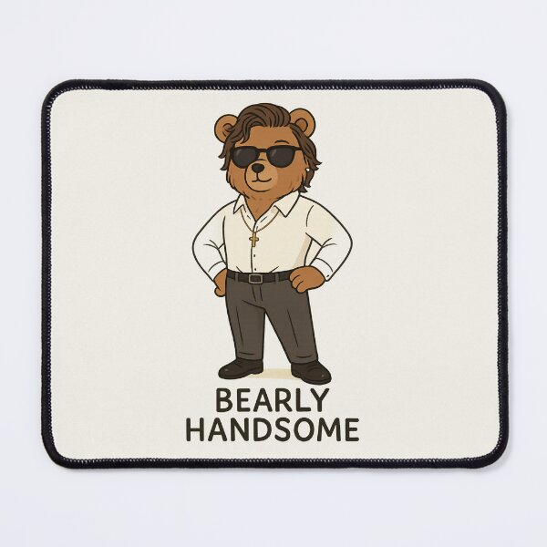 Item preview, Stylish bear gentleman in sunglasses, confident and handsome. designed and sold by Darklibra.