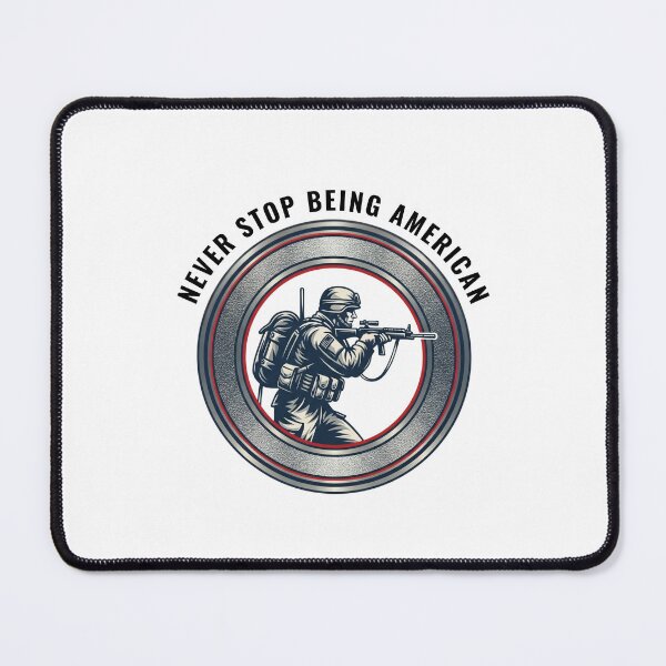 Item preview, Never Stop Being American designed and sold by MyMagaSwag.