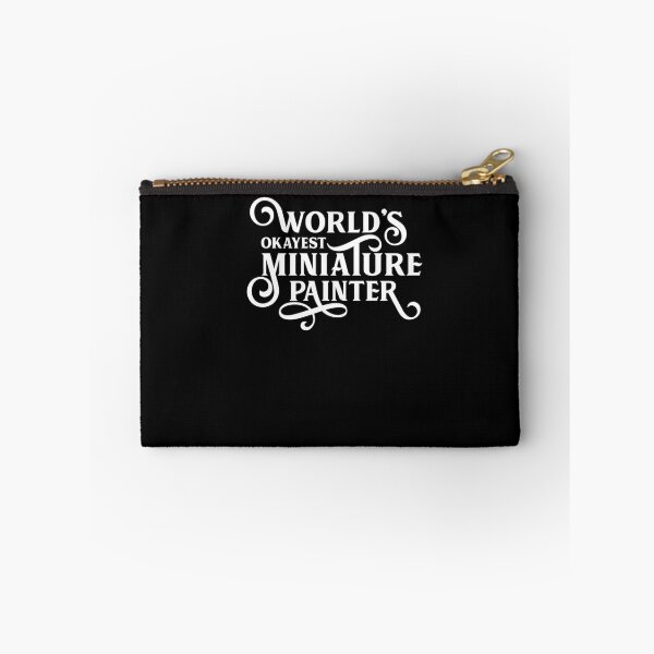 Item preview, Worlds Okayest Miniature Painter  	 designed and sold by yflzyvfqob22.