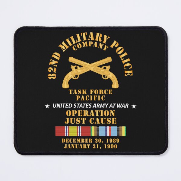 Item preview, Army - 82nd Military Police Company, Operation Just Cause,Task Force - Pacific w NDSM AFEM X 300 designed and sold by Military Insignia Products.
