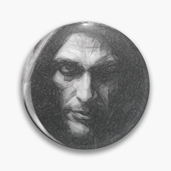 Item preview, Cloaked Hooded Man designed and sold by Leon Woods Pencil Art.