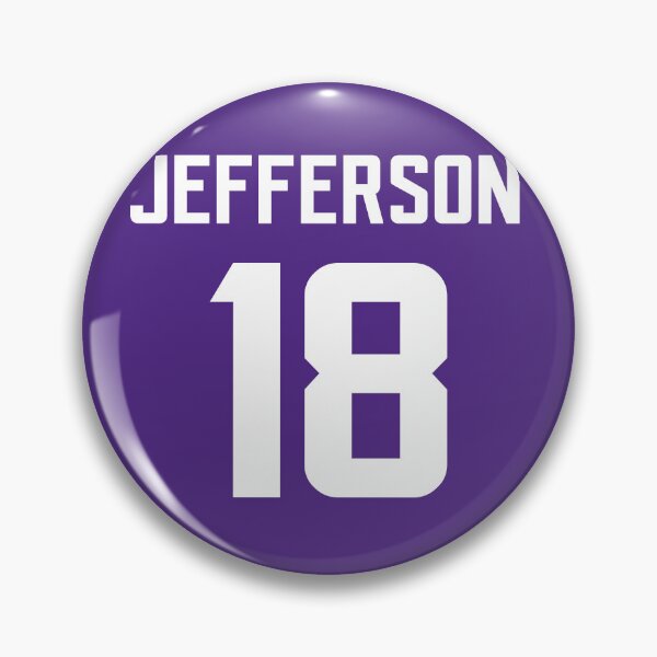 Item preview, Justin Jefferson #18 (Vikings) designed and sold by kelusport.