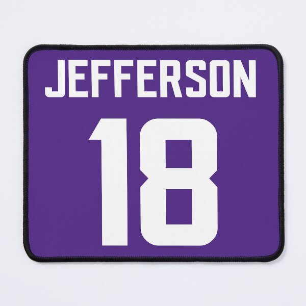 Item preview, Justin Jefferson #18 (Vikings) designed and sold by kelusport.