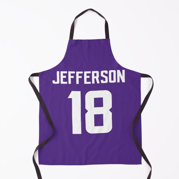 Item preview, Justin Jefferson #18 (Vikings) designed and sold by Turnstile Sports.