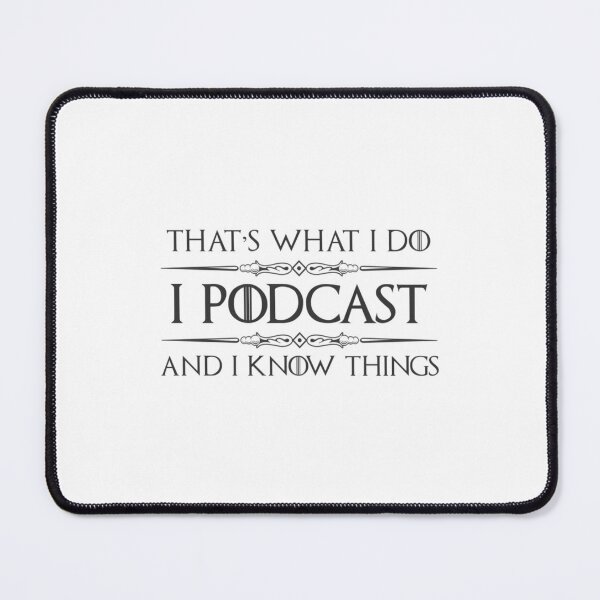 Item preview, Podcast 	 For Podcasters - I Podcast  I Know Things Funny 	 Ideas For The Podcaster With Podcasting Microphone  Kit  1	 designed and sold by jsfwtjysd53.