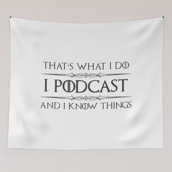 Item preview, Podcast 	 For Podcasters - I Podcast  I Know Things Funny 	 Ideas For The Podcaster With Podcasting Microphone  Kit  1	 designed and sold by jsfwtjysd53.