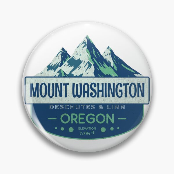 Item preview, Mount Washington, Deschutes & Linn, Oregon, Mountain Design designed and sold by Wanderful-roads.