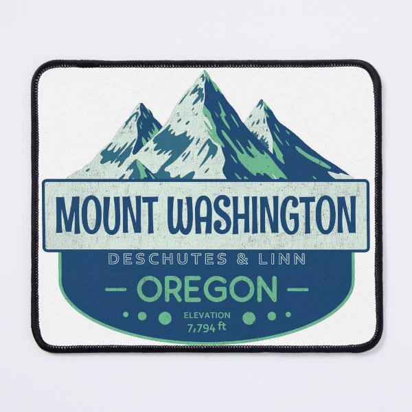 Item preview, Mount Washington, Deschutes & Linn, Oregon, Mountain Design designed and sold by Wanderful-roads.