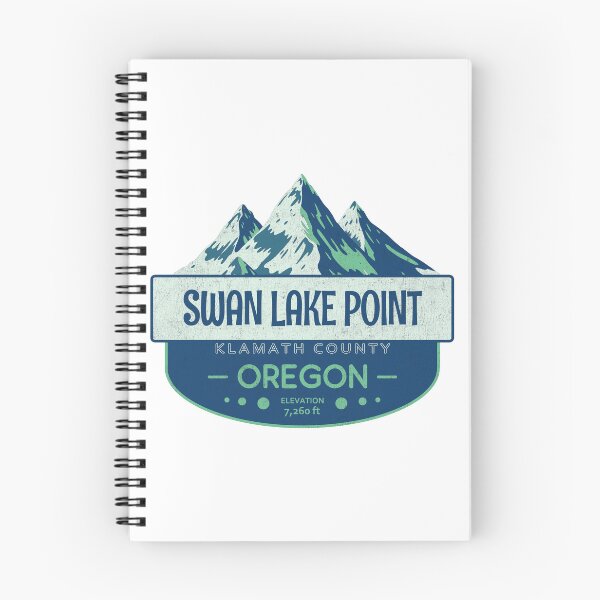 Item preview, Swan Lake Point, Klamath County, Oregon, Mountain Design designed and sold by Wanderful-roads.