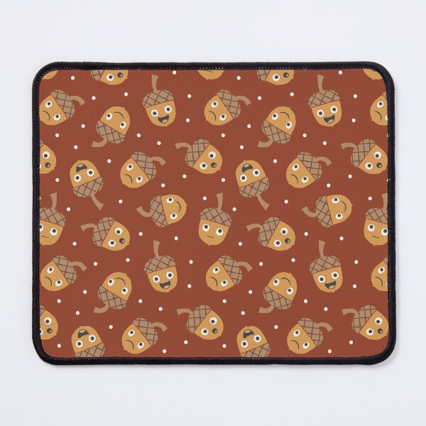 Item preview, Fun Cute Acorns - Fall - rust designed and sold by littlearrow.