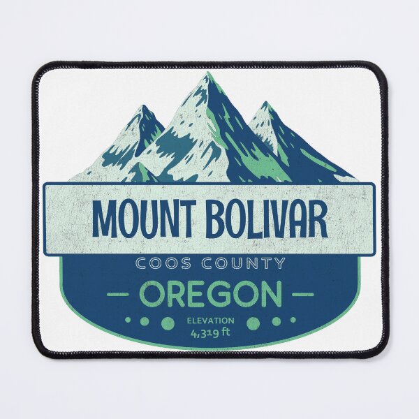 Item preview, Mount Bolivar, Coos County, Oregon, Mountain Design designed and sold by Wanderful-roads.