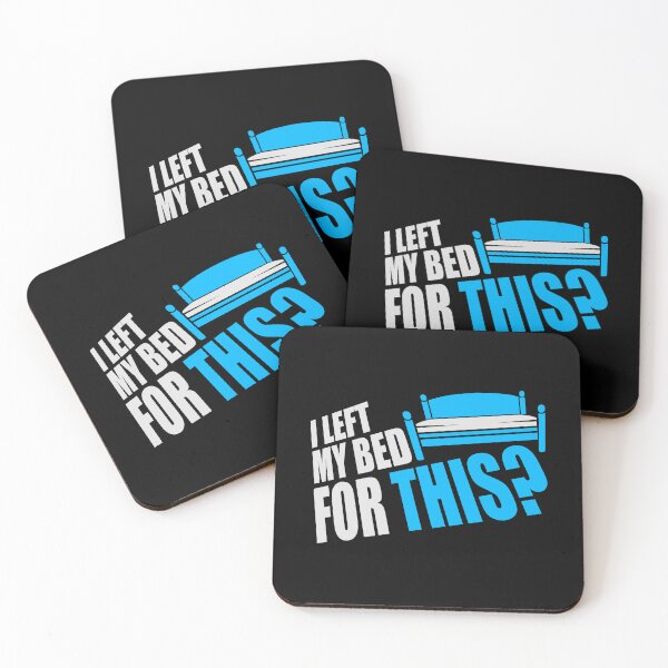 Item preview, I Left My Bed For This? Funny Disappointed Sarcasm designed and sold by shirt-o-mat.