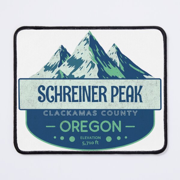 Item preview, Schreiner Peak, Clackamas County, Oregon, Mountain Design designed and sold by Wanderful-roads.