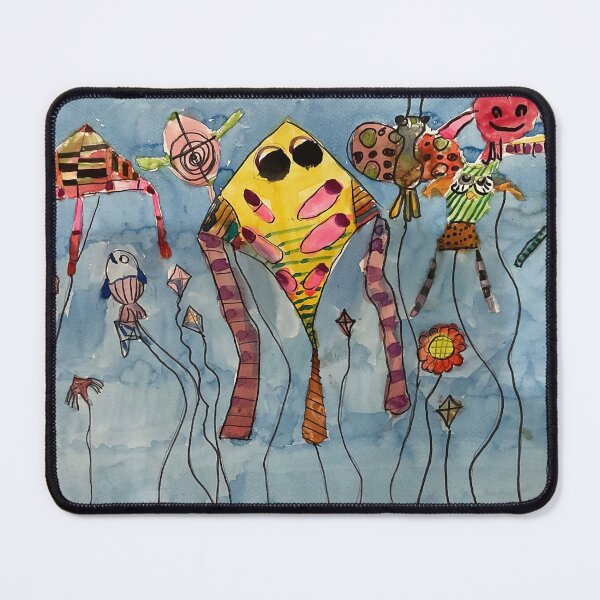Item preview, Colorful Abstract Kite Fantasy Artwork Kids Art designed and sold by idtecss.