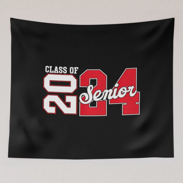 Item preview, CLASS OF 2024 Senior 2024 Graduation or First Day Of School Pullover 		 designed and sold by kalhcgnd64.