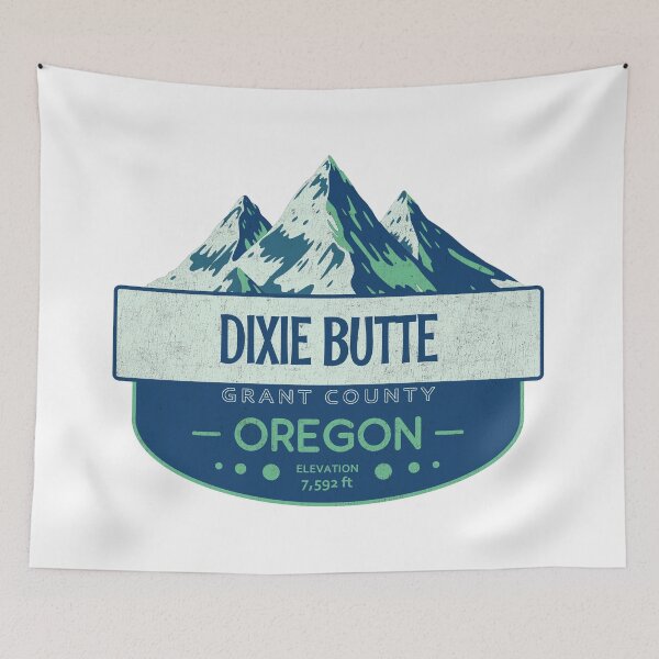 Item preview, Dixie Butte, Grant County, Oregon, Mountain Design designed and sold by Wanderful-roads.