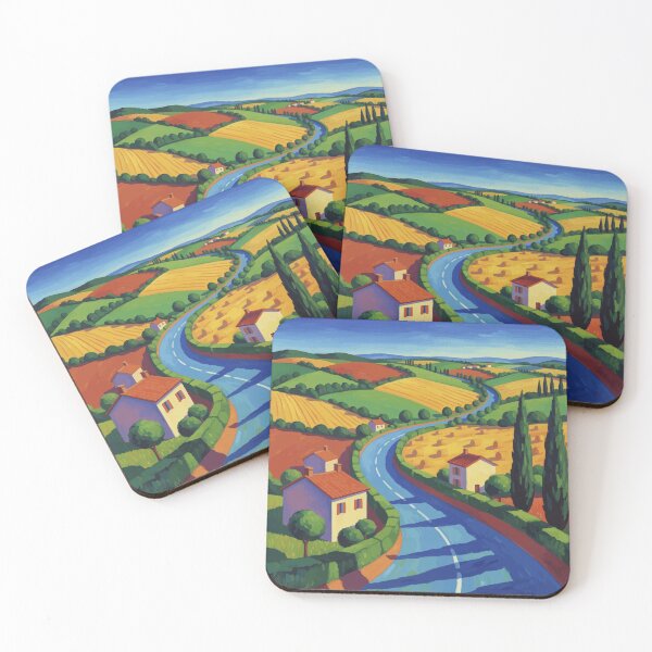 Item preview, Country Landscape  David Hockney designed and sold by Vicky Brago-Mitchell®.