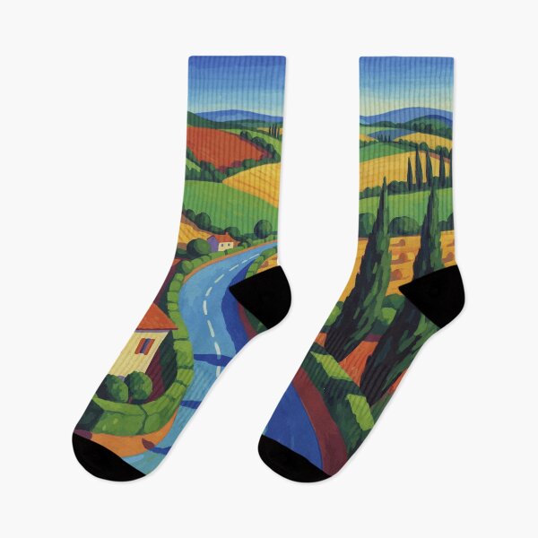 Item preview, Country Landscape  David Hockney designed and sold by Vicky Brago-Mitchell®.