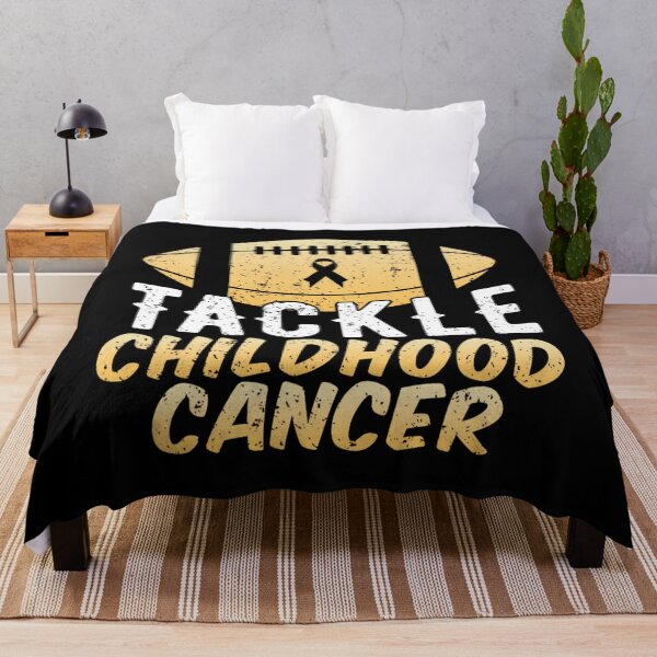 Item preview, Childhood Cancer Awareness Tackle Childhood Cancer Football designed and sold by fixtbozbku34.