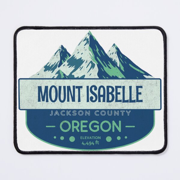 Item preview, Mount Isabelle, Jackson County, Oregon, Mountain Design designed and sold by Wanderful-roads.