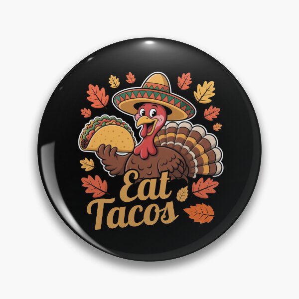 Item preview,  Thanksgiving Day Turkey Eat Tacos Mexican Turkey Boys Kids designed and sold by ZACK ART.