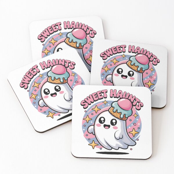 Item preview, Kawaii Ice Cream Ghost T-Shirt | Sweet Haunts Halloween  designed and sold by al21ex.