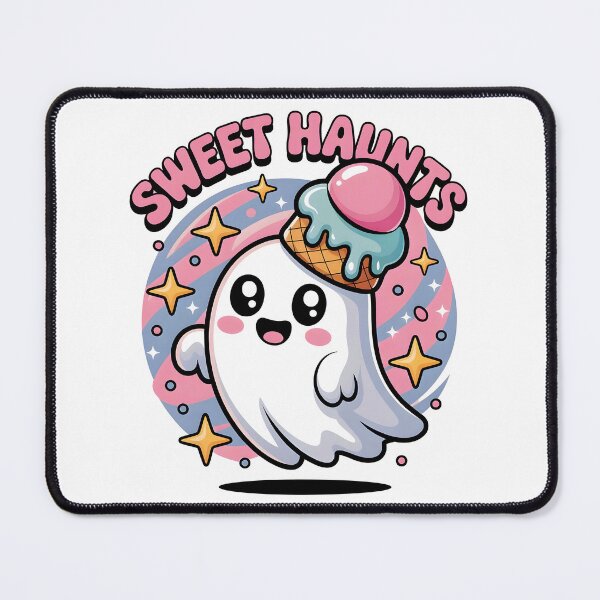 Item preview, Kawaii Ice Cream Ghost T-Shirt | Sweet Haunts Halloween designed and sold by al21ex.