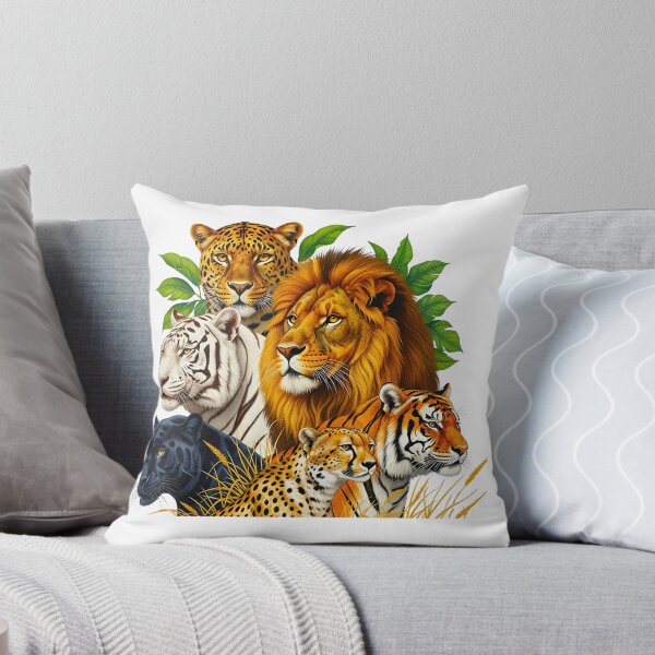 Item preview, Wild Big Cat Family Portrait designed and sold by TeeARTHY.